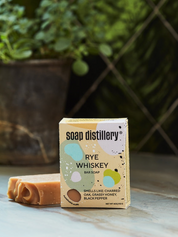 Soap Distillery Rye Whiskey Bar Soap Men’s Gifts for Him Grooming Self-Care Athens GA Georgia Kempt Menswear Store Near Me