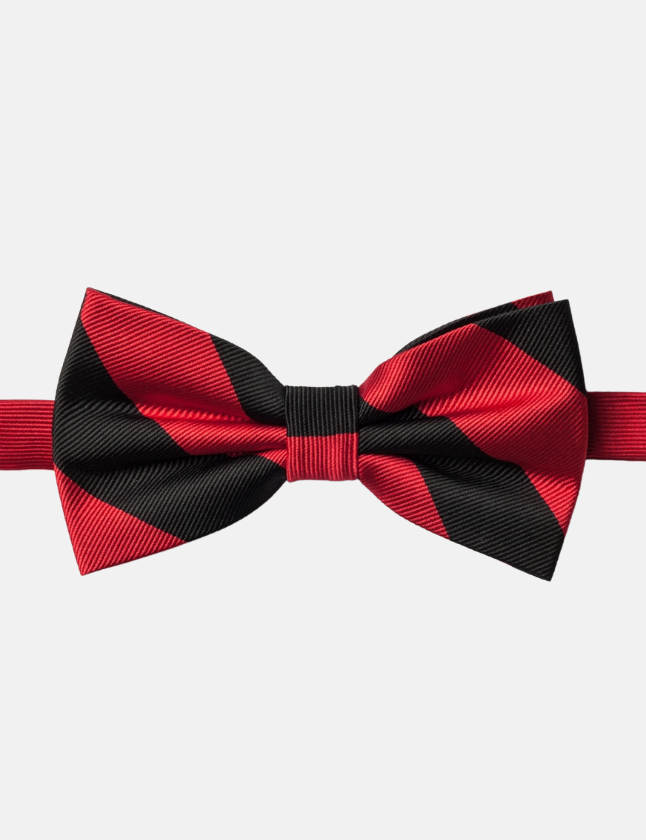 Wild Ties Georgia Bulldogs UGA Dawgs Red and Black Stripe Pre-tied Bowtie Ties for Men Men’s Accessories Athens GA Georgia Kempt Menswear Store Near Me