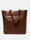 Will Leather Goods Simple Leather Tote Bag Pockets Bags Accessories Nice Gifts for Him Brown Tan Athens GA Georgia Kempt Menswear Store Near Me