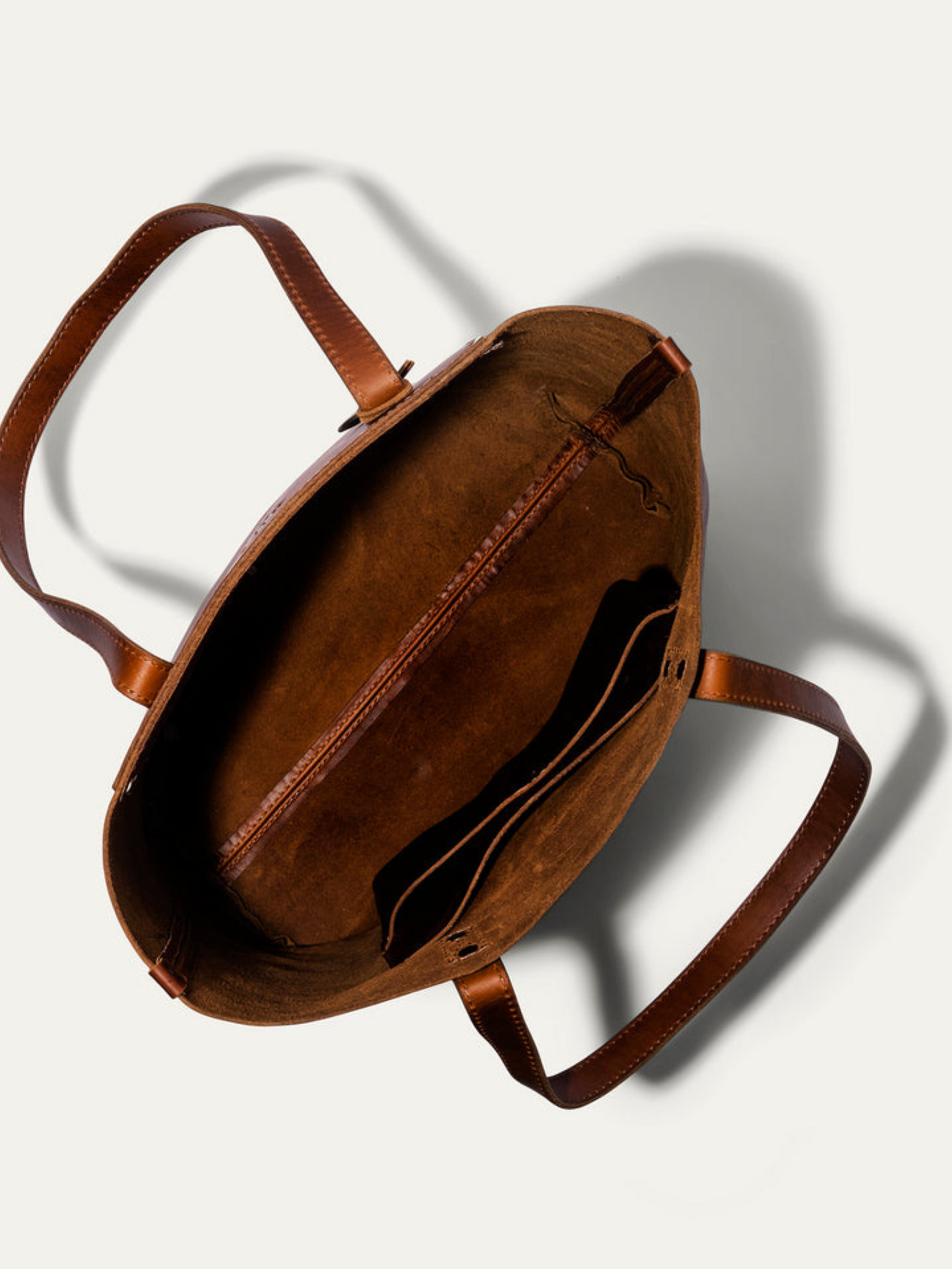 Will Leather Goods Simple Leather Tote Bag Pockets Bags Accessories Nice Gifts for Him Brown Tan Athens GA Georgia Kempt Menswear Store Near Me
