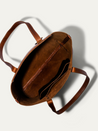 Will Leather Goods Simple Leather Tote Bag Pockets Bags Accessories Nice Gifts for Him Brown Tan Athens GA Georgia Kempt Menswear Store Near Me