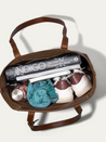 Will Leather Goods Simple Leather Tote Bag Pockets Bags Accessories Nice Gifts for Him Brown Tan Athens GA Georgia Kempt Menswear Store Near Me