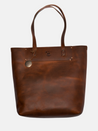 Will Leather Goods Simple Leather Tote Bag Pockets Bags Accessories Nice Gifts for Him Brown Tan Athens GA Georgia Kempt Menswear Store Near Me