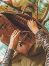 Will Leather Goods Canvas Cotton and Leather Travel Duffle Suitcase Band Long Strap Weekender Pockets Laptop Storage Tobacco Green Olive Brown Plaid Lining Gifts for Him Husband Gift Athens GA Georgia Kempt Menswear Store Near Me