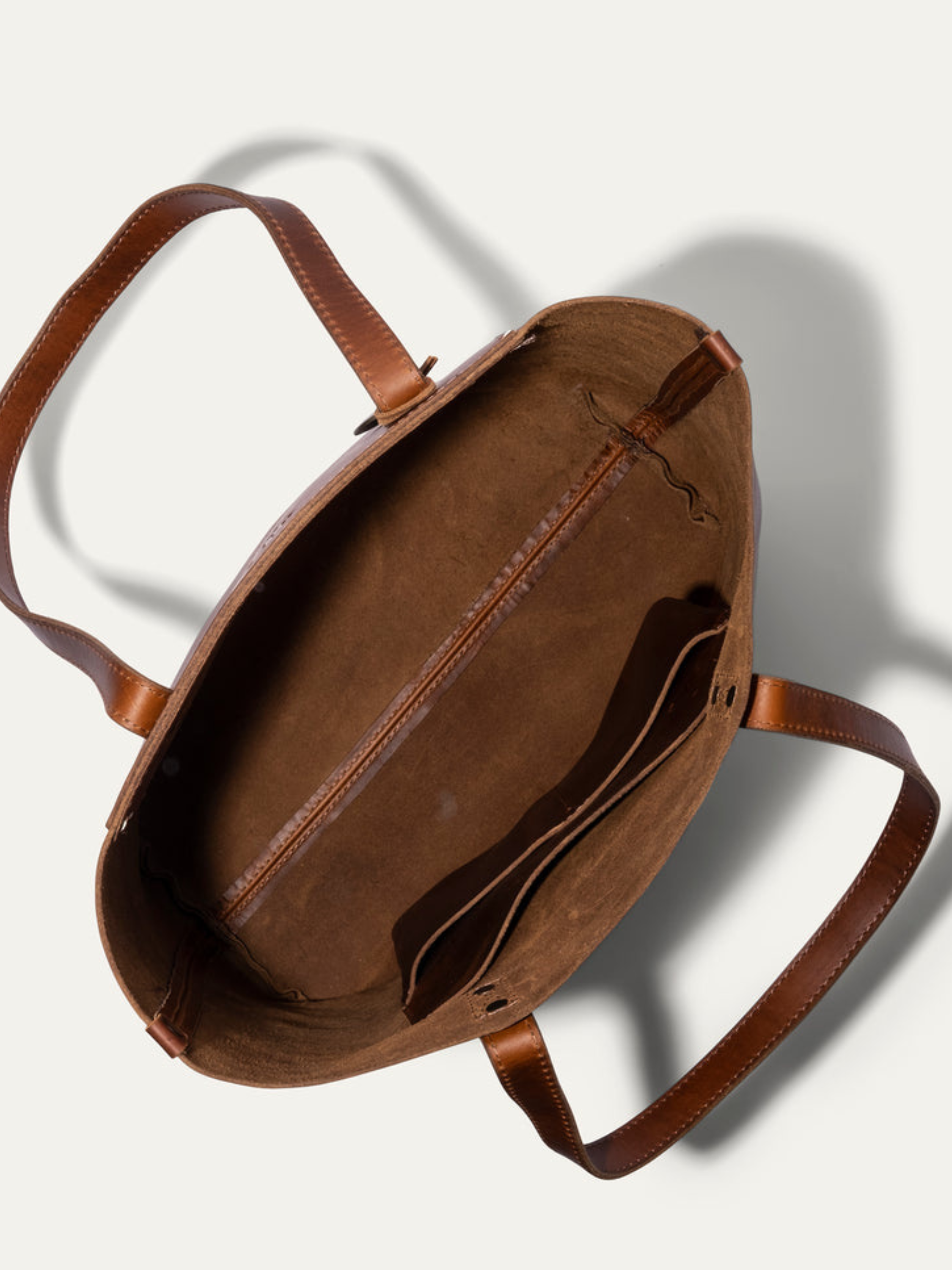 Will Leather Goods Simple Leather Tote Bag Pockets Bags Accessories Nice Gifts for Him Brown Tan Athens GA Georgia Kempt Menswear Store Near Me