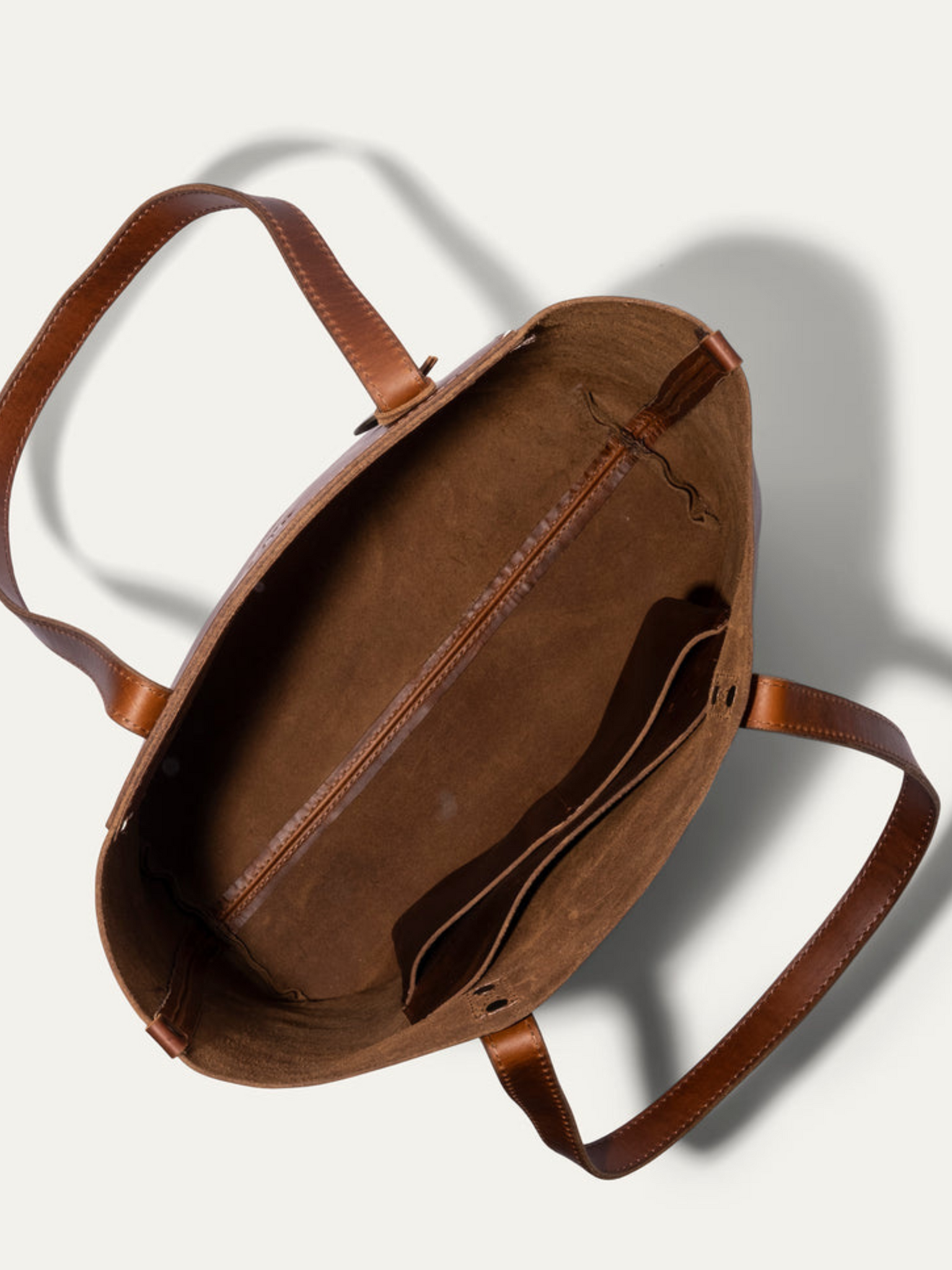 Will Leather Goods Simple Leather Tote Bag Pockets Bags Accessories Nice Gifts for Him Brown Tan Athens GA Georgia Kempt Menswear Store Near Me