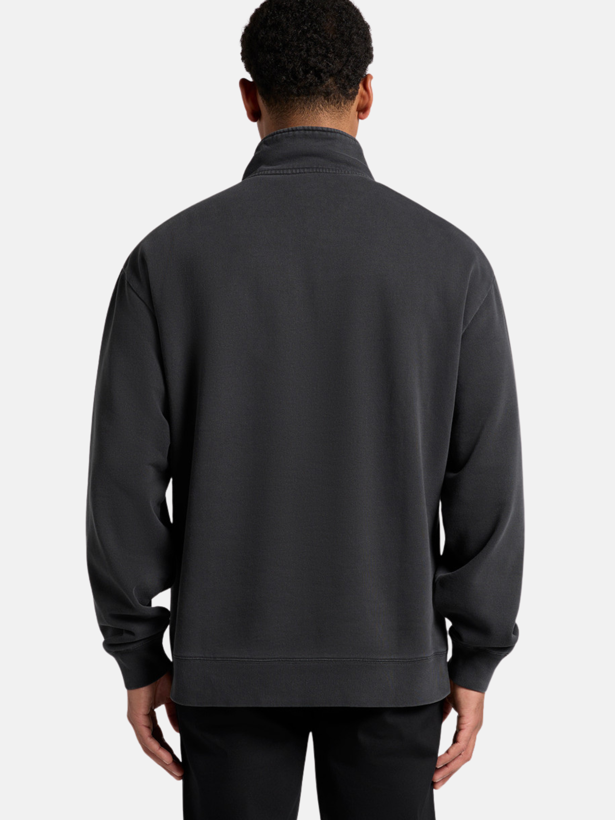 Relaxed Faded Quarter Zip