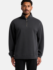 Relaxed Faded Quarter Zip