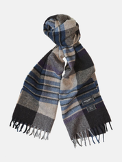 Curated Basics Plaid Wool Scarf