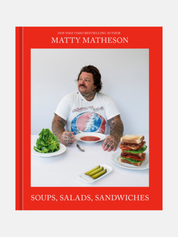 Matty Matheson Cookbook Soups, Salads, Sandwiches The Bear Gifts for Him for The Chef Cook Holiday Presents for Husbands Boyfriend Son Athens GA Georgia Kempt Menswear Store Near Me