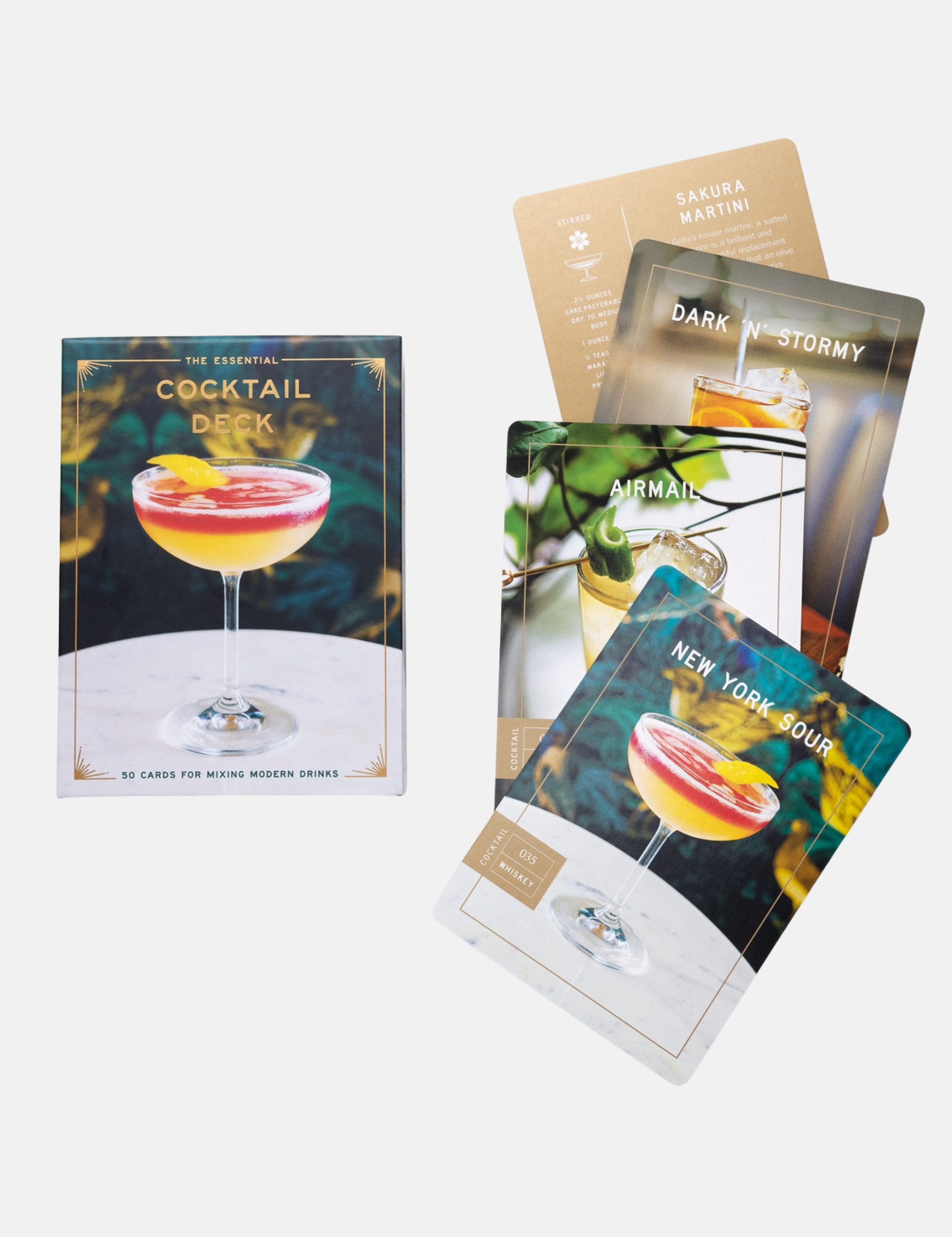 The Essential Cocktail Deck Cards Modern Drinks Mixology Mixologist Gifts for Him Husband Boyfriend Son Uncle Holiday Present Ideas Athens GA Georgia Kempt Menswear Store Near Me