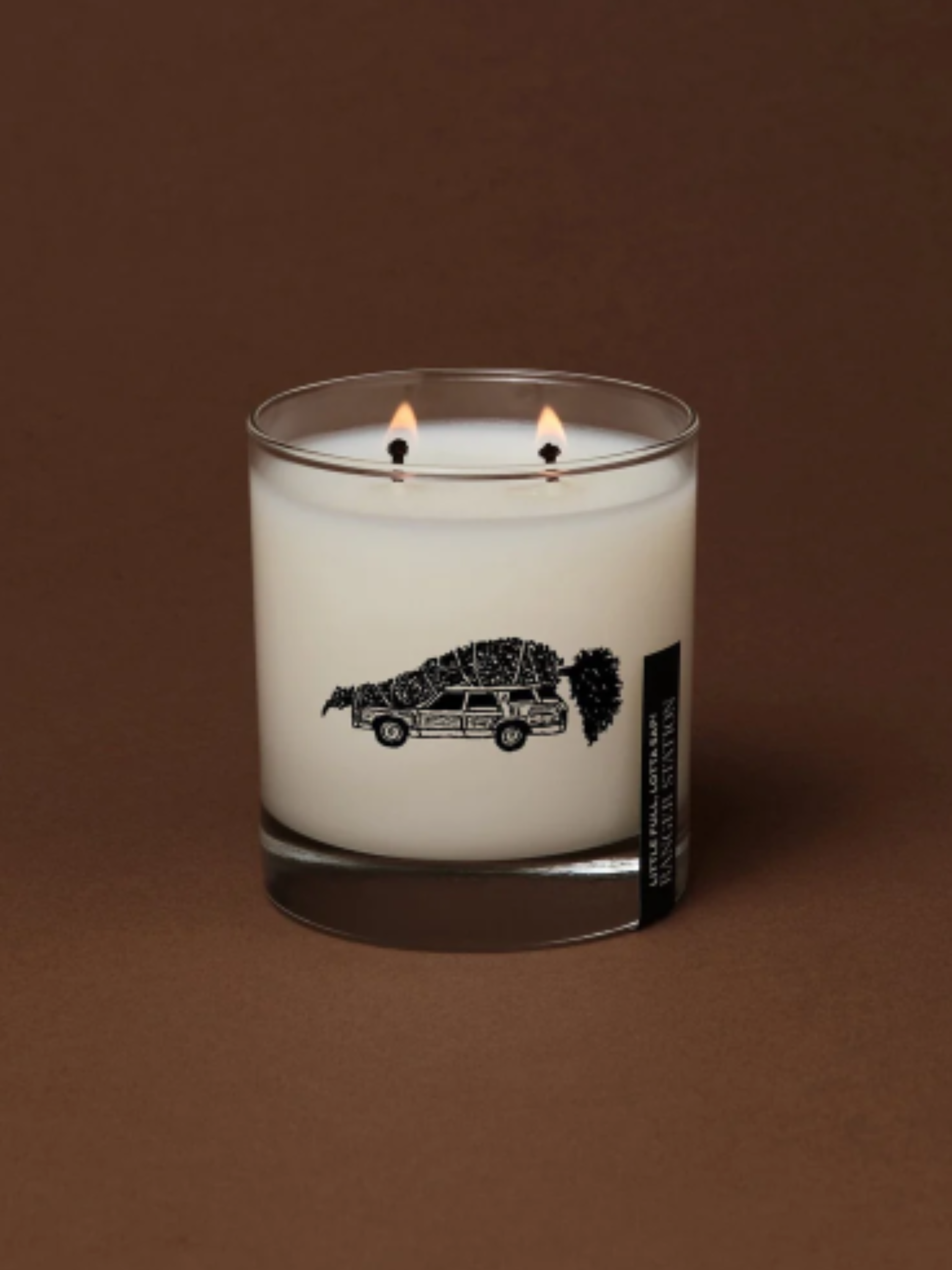 Ranger Station “Little Full, Lotta Sap!” Candle