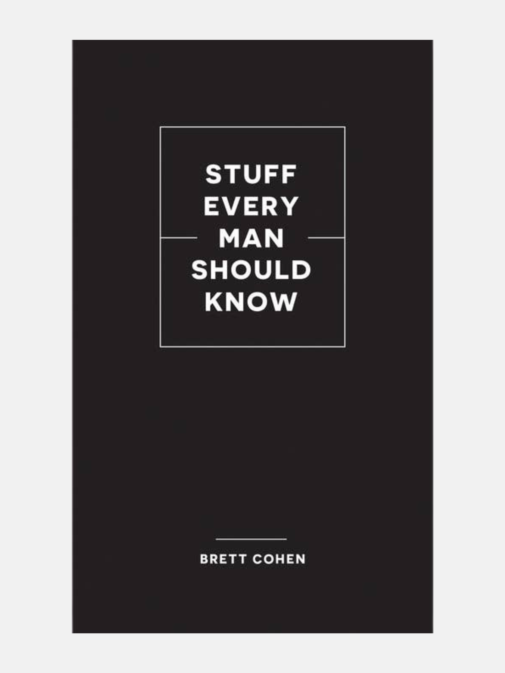 Brett Cohen Stuff Every Man Should Know Book Little Black Book Men’s Stocking Stuffers for Husbands Sons Boyfriends for Him Holiday Gifts Presents for Men Athens Georgia GA Kempt Menswear Store Near Me