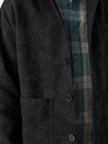 Far Afield Station Jacquard Jacket Meteorite Black Men’s Outerwear Buttoned Collared Heavy Texture Athens GA Georgia Kempt Menswear Store Near Me