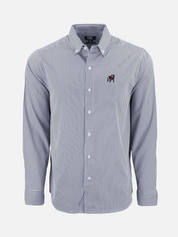 Georgia Bulldogs Performance Button Down Shirt Cutter and Buck Standing Dawg Kempt Athens GA UGA Mens Shop
