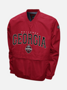 Georgia Bulldogs Mens Windbreaker Vintage Pullover Kempt Mens Clothing Athens GA UGA