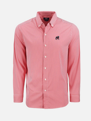 Georgia Bulldogs Cutter & Buck Performance Gingham Button Down Standing Dawg Logo Athens Georgia Kempt UGA Mens Shop