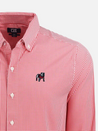 Georgia Bulldogs Cutter & Buck Performance Gingham Button Down Standing Dawg Logo Athens Georgia Kempt UGA Mens Shop