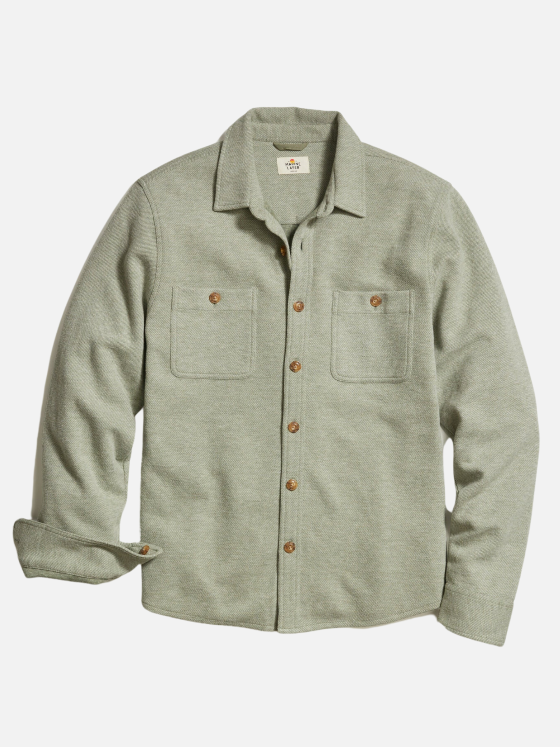 BELPER ベルパー TUCKED COTTON TWILL SHIRT トップス