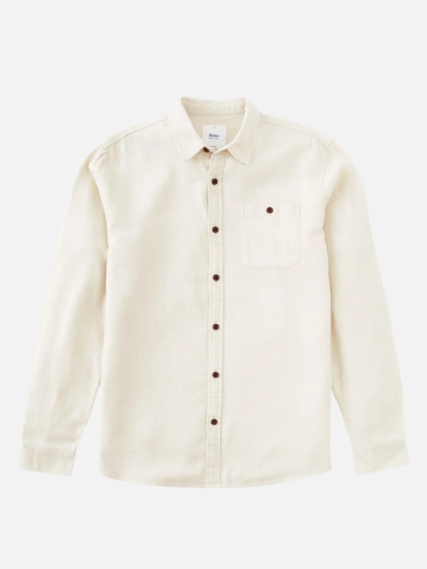 Katin Twiller Flannel Vintage White Collared Front Pocket Button Down Casual Shirt for Men Athens GA Georgia Kempt Menswear Store Near Me