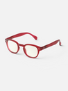 Izipizi Screen Glasses #C Red Kempt Athens Georgia Mens Clothing Store