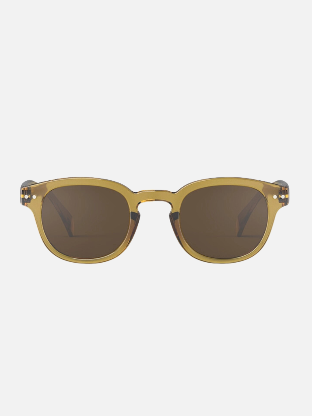 izipizi retro #C sunglasses round shape smaller frame rubberized frames flex hinges kempt athens ga georgia men's clothing store