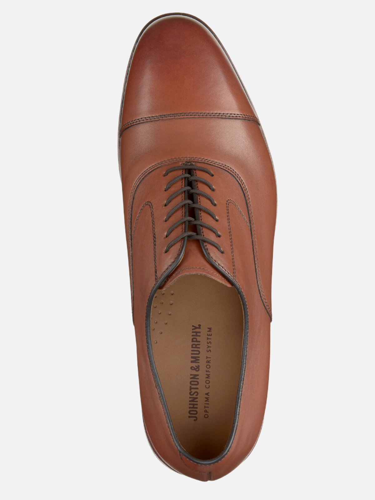 Johnston Murphy Melton Cap Toe Oxford Kempt