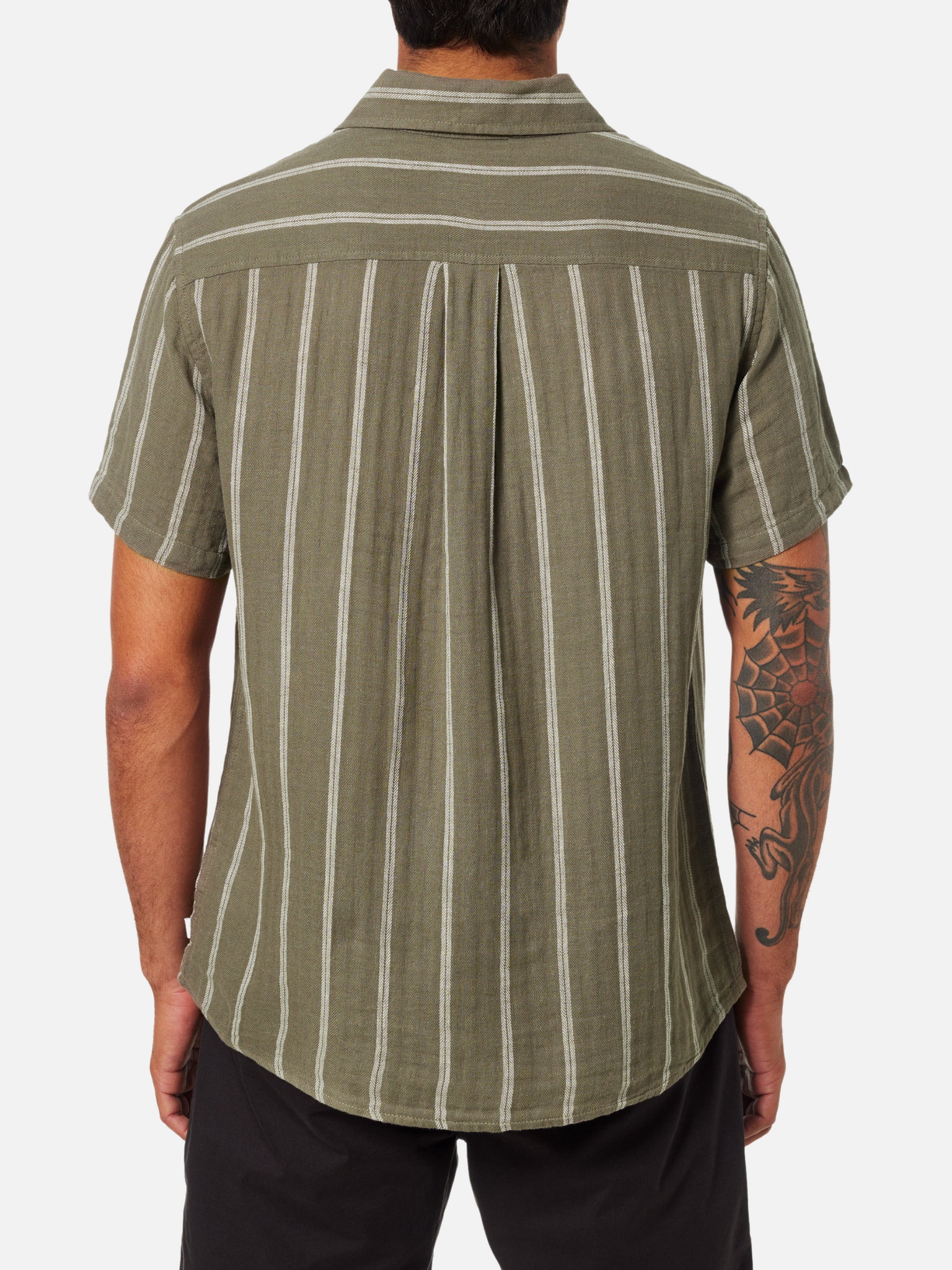 Katin Alan Shirt Gravel Brown Dark Taupe SS Short Sleeve Collared Button Up Spring Summer Athens GA Georgia Kempt Menswear Store Near Me