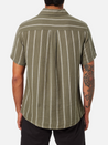 Katin Alan Shirt Gravel Brown Dark Taupe SS Short Sleeve Collared Button Up Spring Summer Athens GA Georgia Kempt Menswear Store Near Me