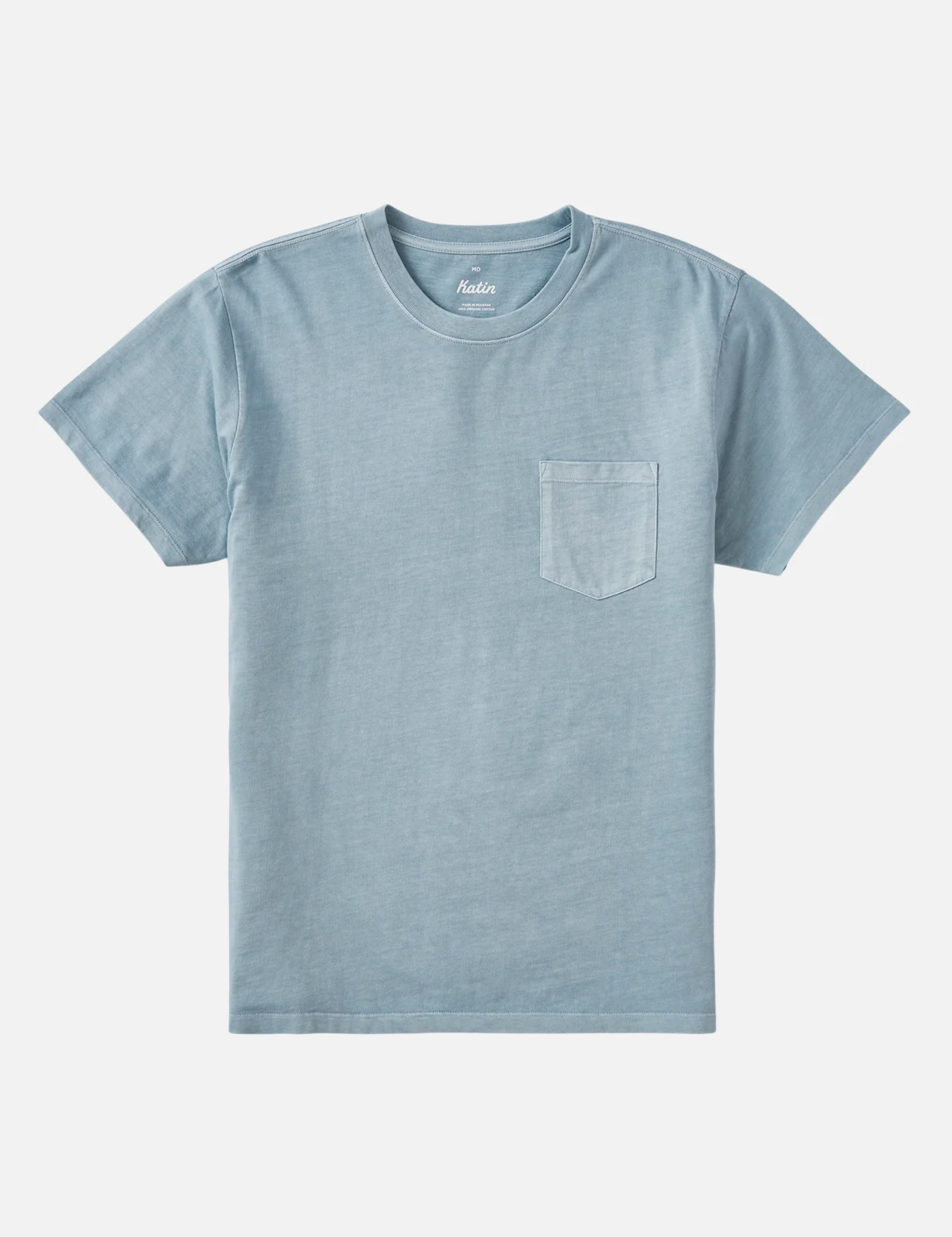 Katin Base Tee Airforce Blue SS Short Sleeve Front Pocket Men’s T-Shirt Tops for Men Athens GA Georgia Kempt Menswear Store Near Me