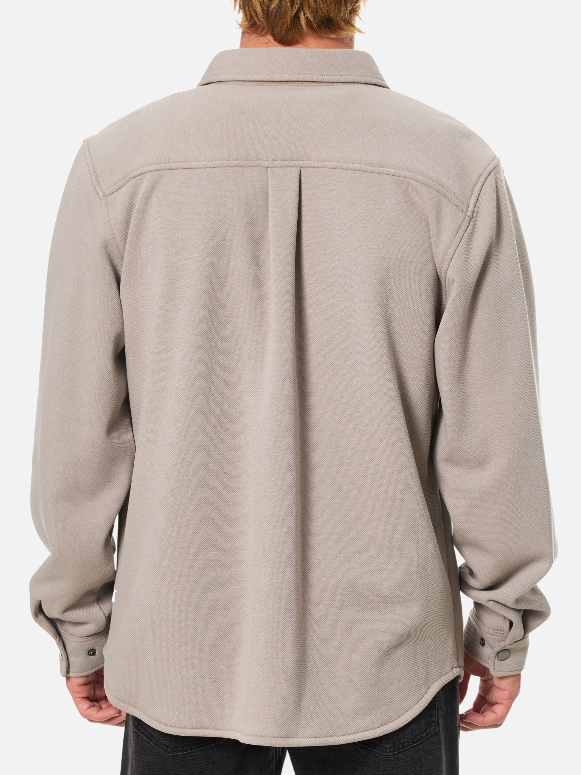 Katin Harold Fleece Jacket Vintage Khaki Cream Eggshell Soft Cozy Men’s Fall Winter Tops for Men Four Front Pocket Button Up Collared Shirt Outerwear Athens GA Georgia Kempt Menswear Store Near Me