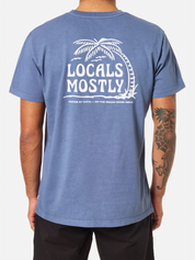 Katin Locals Tee Graphics Graphic T-Shirt Men’s Tops Summer for Men Blue Pigment Dye Athens GA Georgia Kempt Menswear Store Near Me