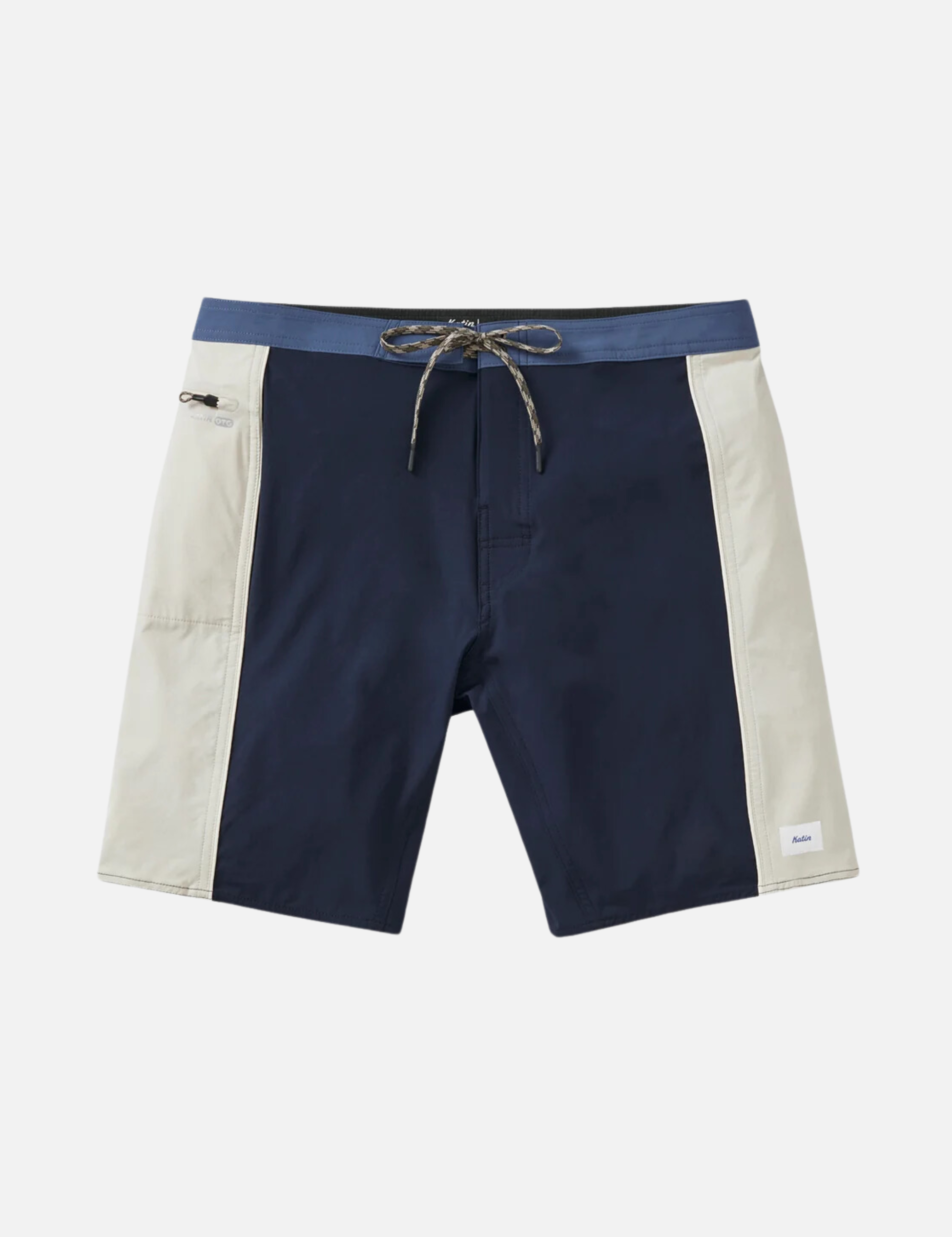 Katin OTG Archer Surf Trunk Men’s Swim Swimwear for Men Polar Navy Blue Ivory Athens GA Georgia Kempt Menswear Store Near Me