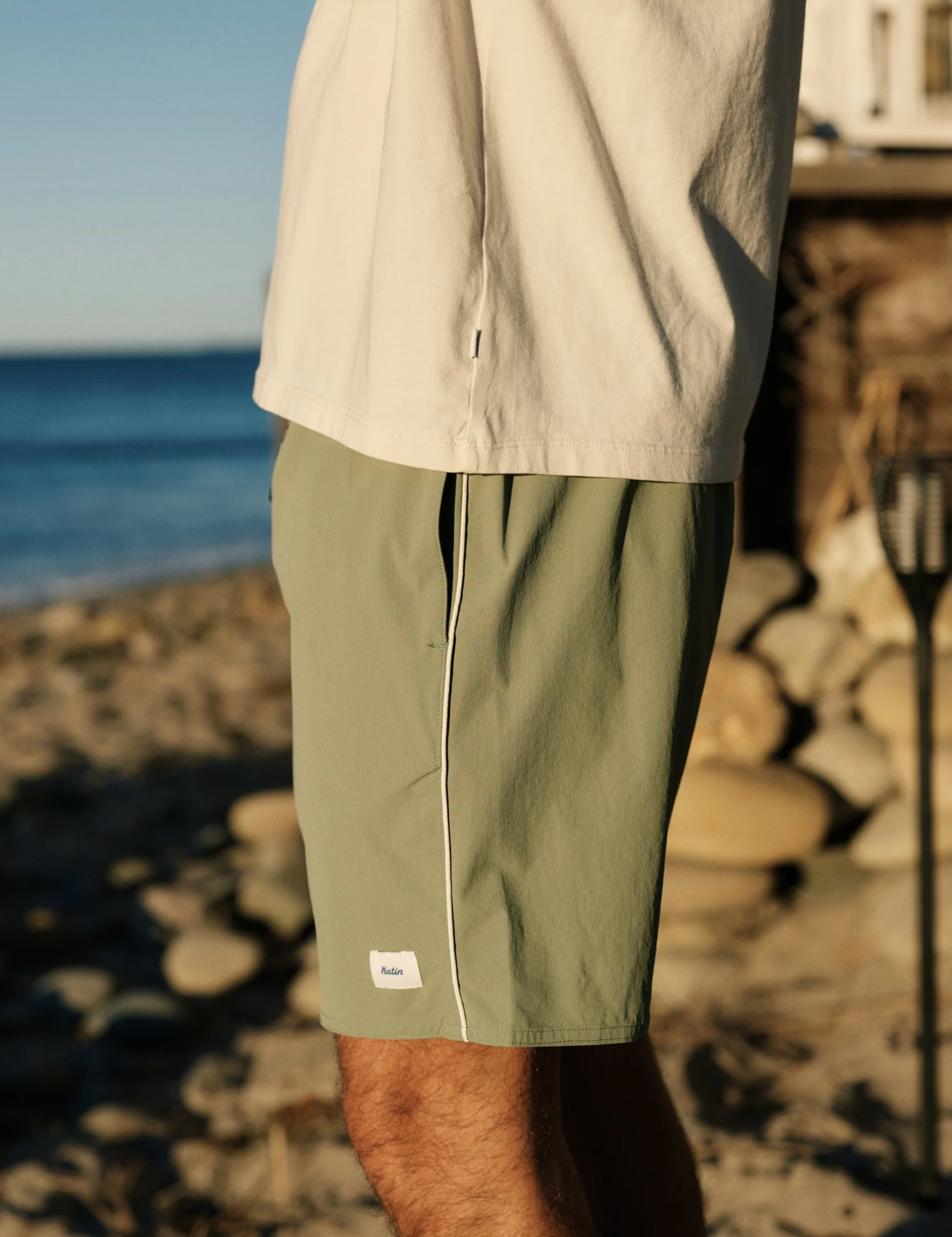 Katin OTG Richie Volley Athletic Shorts Men’s Short for Men Sea Gray Green Spring Summer Bottoms Athens GA Georgia Kempt Menswear Store Near Me