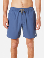 Katin OTG Richie Volley Sun Protection Sport and Swim Short Bottoms for Men Men’s Workout Shorts Washed Blue Contrast Stitch Summer Athens GA Georgia Kempt Menswear Store Near Me