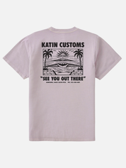 Katin Peaks Tee Lavender Purple Graphic T-Shirt for Men SS Short Sleeve Spring Summer Men’s Top Athens GA Georgia Kempt Menswear Store Near Me