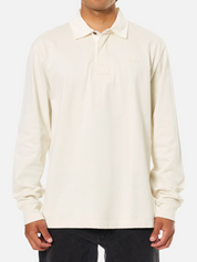 Katin Ronan Polo White Cream Vapor Gray LS Long Sleeve Fall Winter Collared Men’s Tops for Men Athens GA Georgia Kempt Menswear Store Near Me