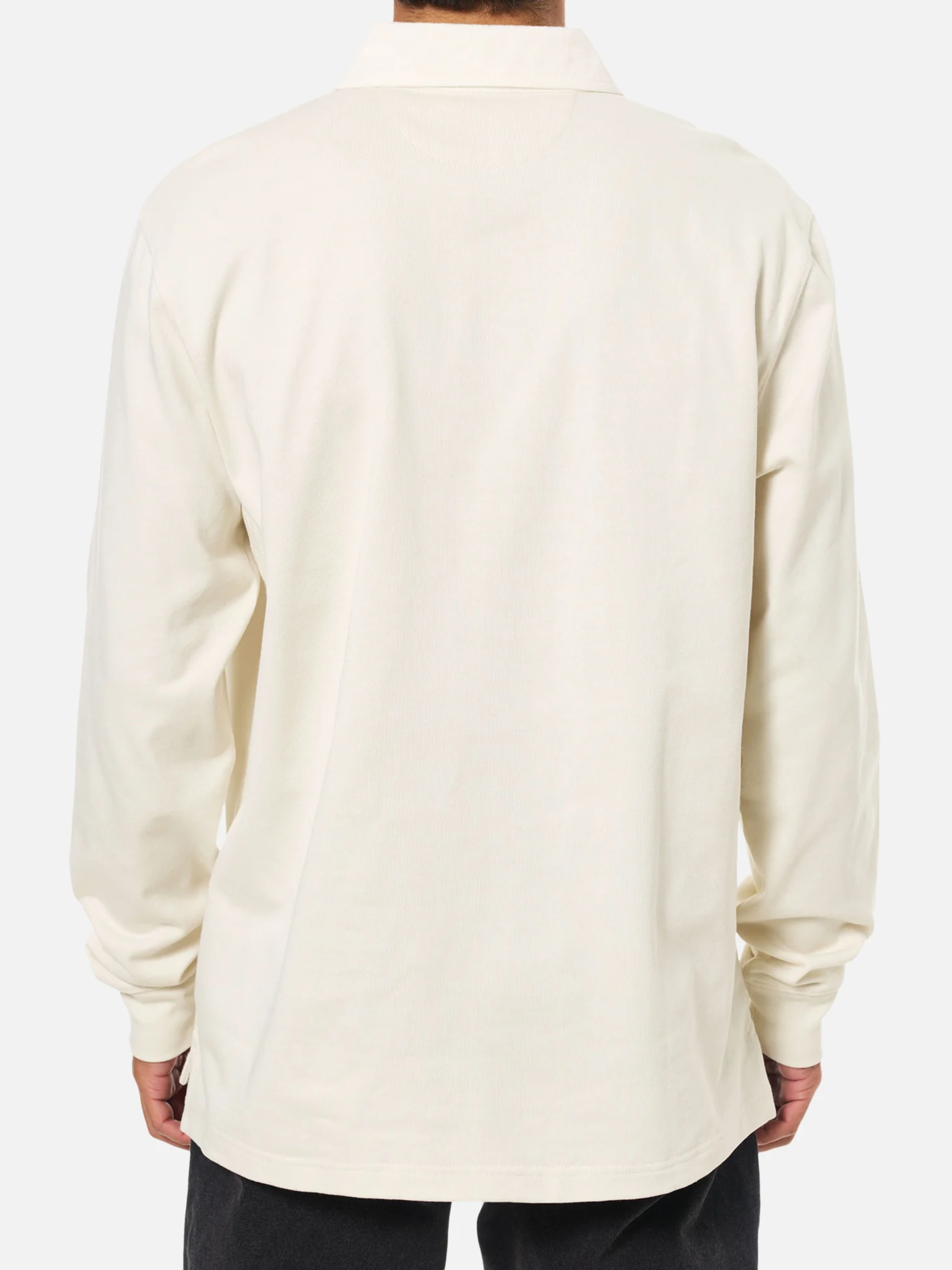 Katin Ronan Polo White Cream Vapor Gray LS Long Sleeve Fall Winter Collared Men’s Tops for Men Athens GA Georgia Kempt Menswear Store Near Me