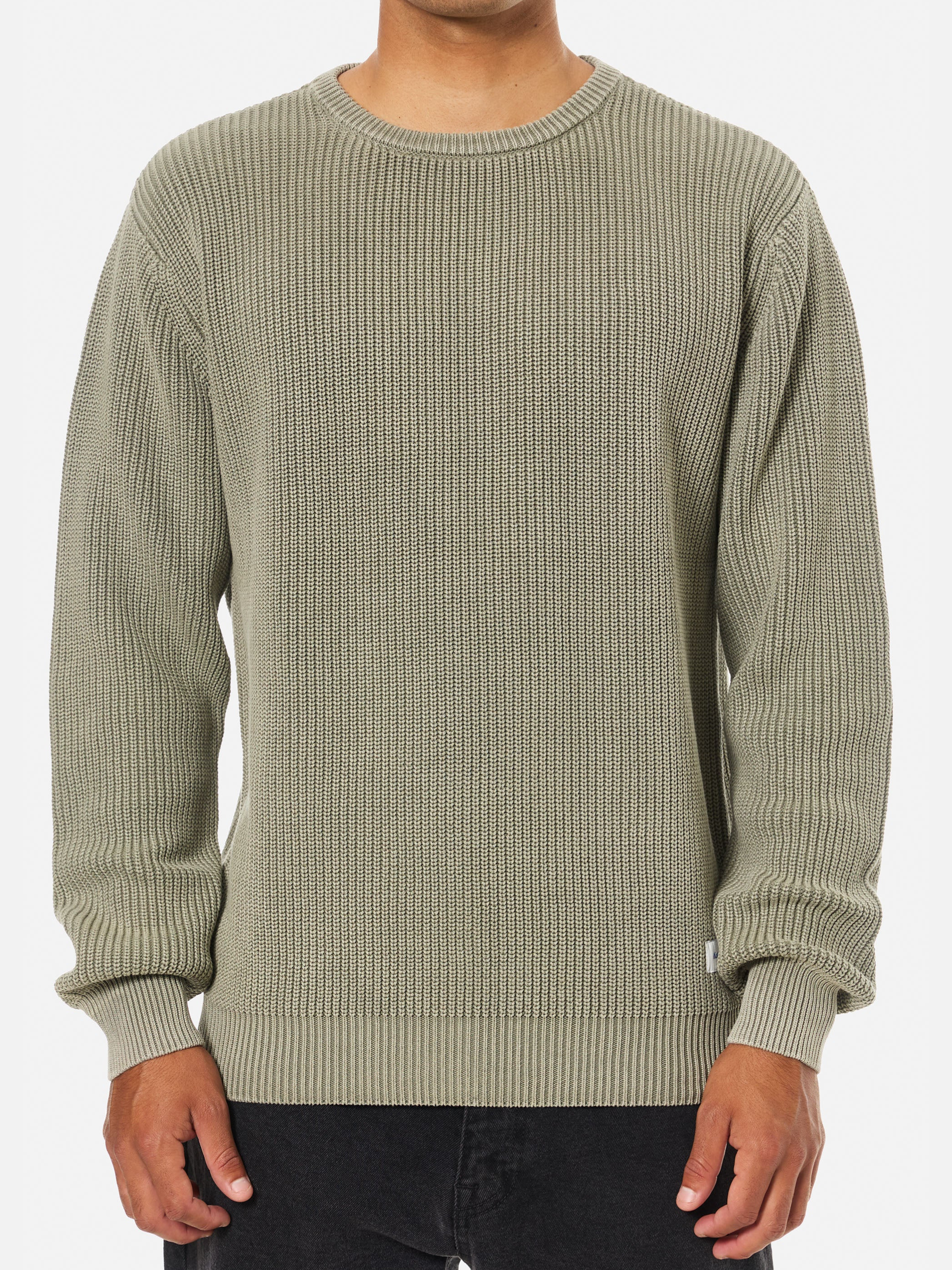 Katin Swell Sweater LS Long Sleeve Winter Fall Men’s Tops for Men Moss Green Knit Knitted Shirt Athens GA Georgia Kempt Menswear Store Near Me