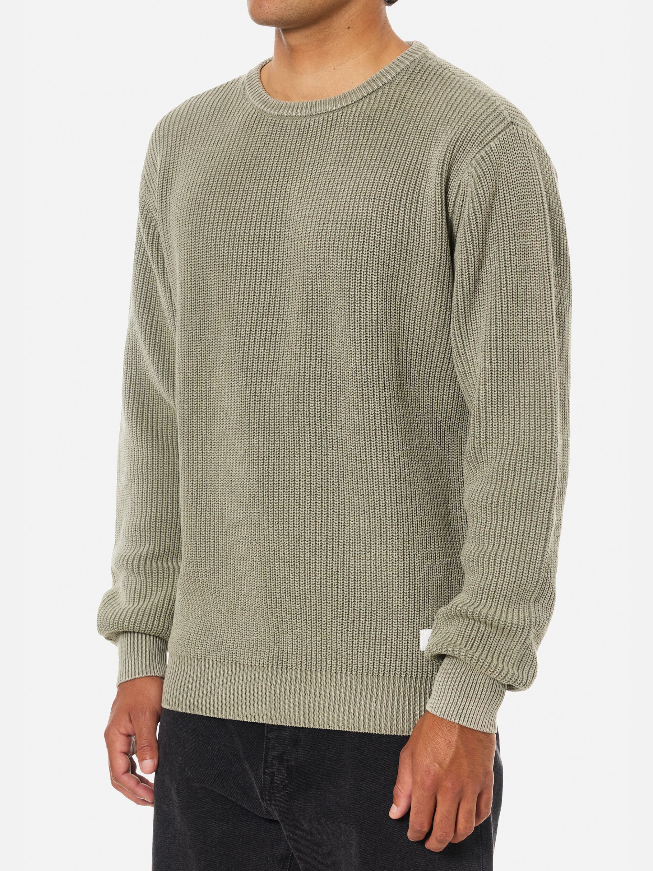 Katin Swell Sweater LS Long Sleeve Winter Fall Men’s Tops for Men Moss Green Knit Knitted Shirt Athens GA Georgia Kempt Menswear Store Near Me