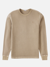 Katin Therman Thermal Vintage Khaki Taupe Texture Textured LS Long Sleeve Men’s Fall Winter Tops for Men Athens GA Georgia Kempt Menswear Store Near Me