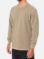 Katin Therman Thermal Vintage Khaki Taupe Texture Textured LS Long Sleeve Men’s Fall Winter Tops for Men Athens GA Georgia Kempt Menswear Store Near Me