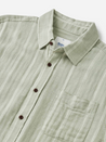Katin Alan Shirt Desert Sage Stripe  Kempt Mens Clothing Store Athens GA UGA