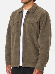 Katin Anderson Sherpa Jacket Shadow Men's LS Long Sleeve Zip Up Outerwear Overshirt For Men Athens GA Georgia Kempt Menswear Store Near Me