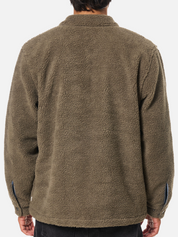 Katin Anderson Sherpa Jacket Shadow Men's LS Long Sleeve Zip Up Outerwear Overshirt For Men Athens GA Georgia Kempt Menswear Store Near Me