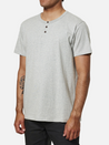 katin mesa henley heather gray 100% organic cotton t-shirt kempt athens ga georgia men's clothing store