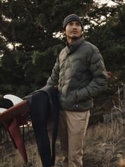 Katin OTG Out There Gear Puffer Jacket Lead Green Men's Water Resistant Snap Button Puffer For Men Athens GA Georgia Kempt Menswear Store Near Me