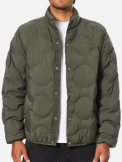 Katin OTG Out There Gear Puffer Jacket Lead Green Men's Water Resistant Snap Button Puffer For Men Athens GA Georgia Kempt Menswear Store Near Me