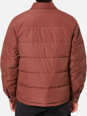 Katin OTG Out There Gear Puffer Jacket Mahogany Red Men's Water Proof Snap Button Coat For Men Athens GA Georgia Kempt Menswear Store Near Me