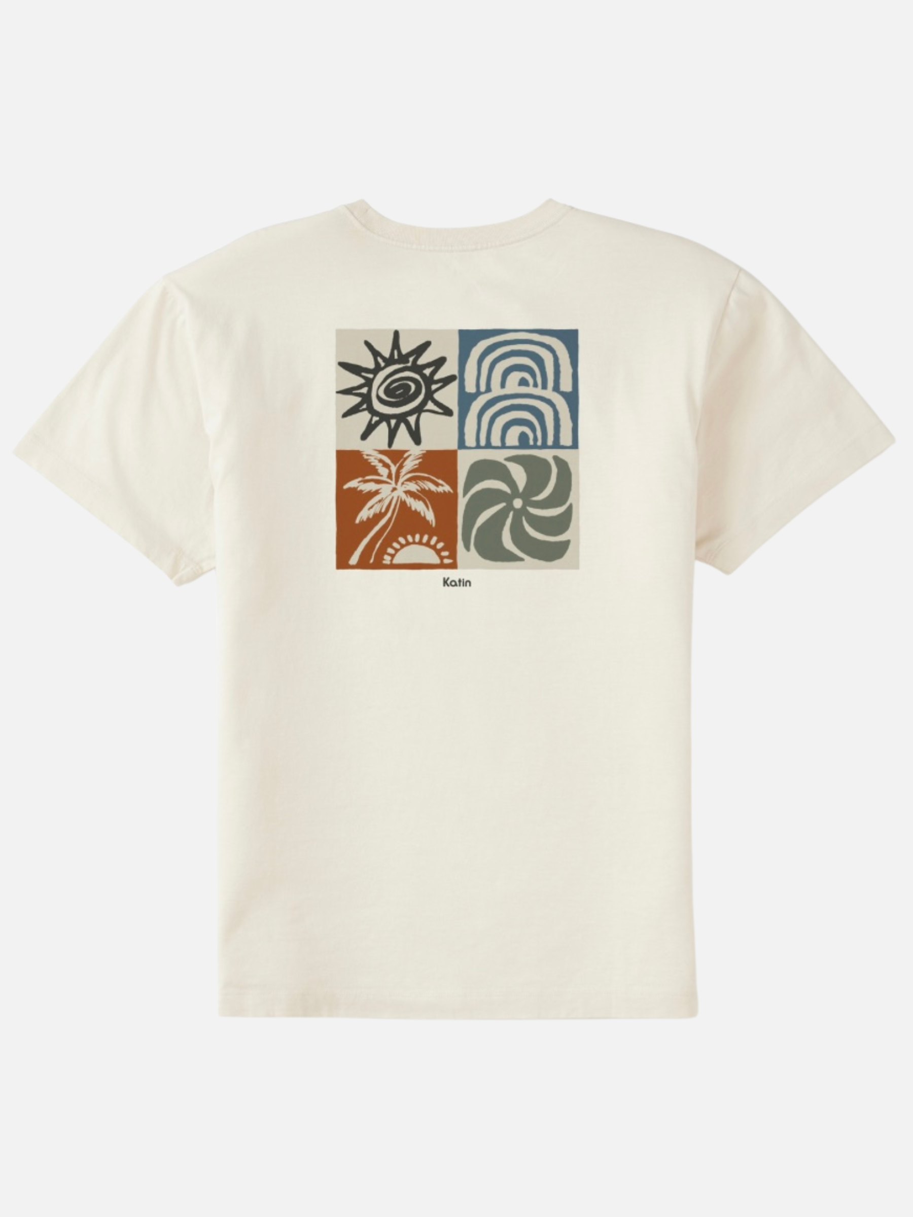 Katin Realm Tee Shirt T-Shirt Vintage White Men's Breathable 100% Organic Cotton Graphic Tee For Men Athens GA Georgia Kempt Menswear Store Near Me